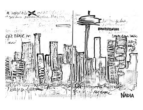 Toronto Skyline Drawing at PaintingValley.com | Explore collection of ...