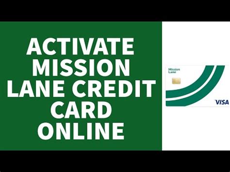 How To Activate Mission Lane Credit Card Online (2022) | Mission Lane Credit Card Activation ...