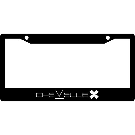 Chevelle Band Logo License Plate Frame