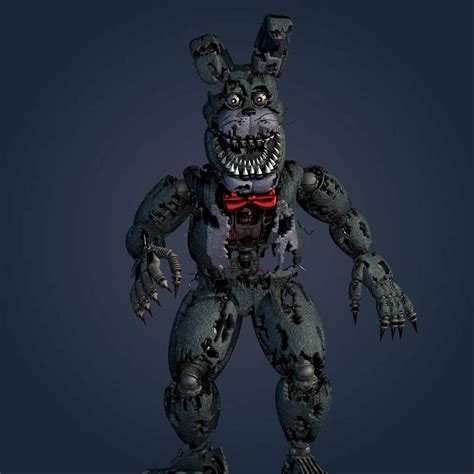 Nightmare Bonnie Fnaf Render Minecraft Festa Fnaf Art - vrogue.co