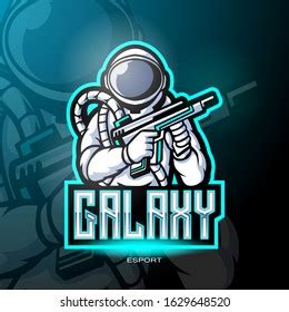 Astro Gaming Mascot Logo Design Astronaut Stock Vector (Royalty Free ...