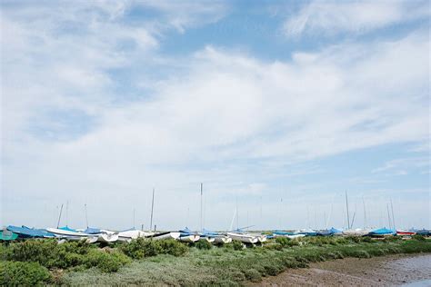 "Sailing Boats At Brancaster Staithe." by Stocksy Contributor "Liam Grant" - Stocksy