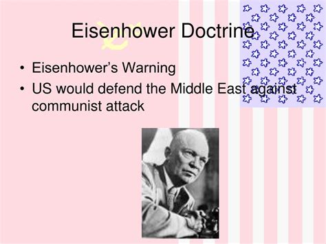 Eisenhower Doctrine Cold War