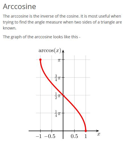 Z67 - Science reports: Math 154 - arc-cosine and waco and the toilet arm