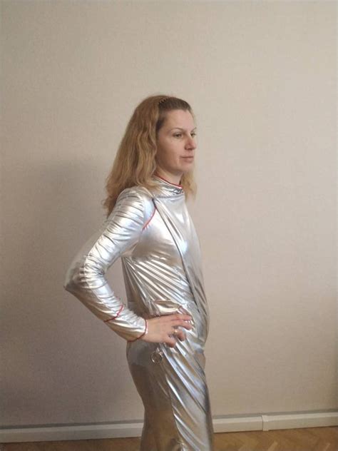 Lost in Space Cosplay Jumpsuit Space Costume Silver Overall | Etsy