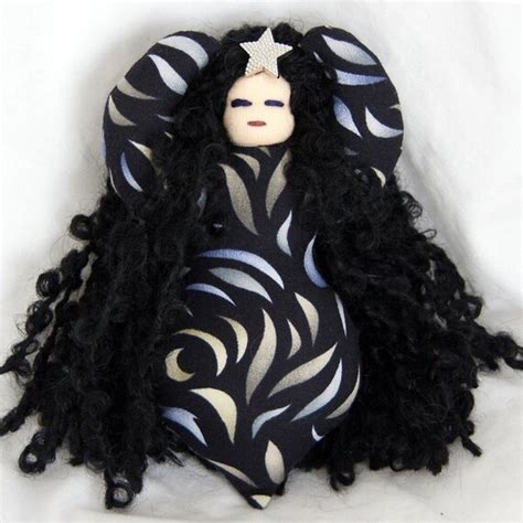 Goddess Doll Ratri Goddess of Night by DancingGoddessDolls