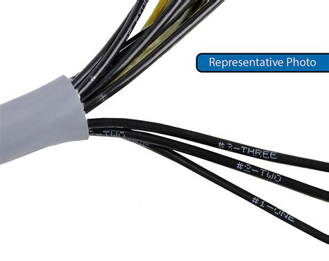 V50206-100 | Flexible Multi-conductor Control Cable: 16 AWG, unshielded ...