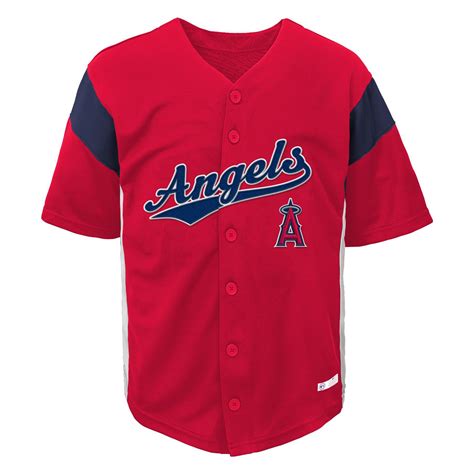 MLB Boy's Baseball Jersey - Los Angeles Angels of Anaheim | Shop Your ...