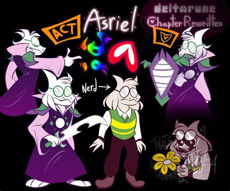 Asriel. ( from deltarune chapter rewritten.) by gust67899 on DeviantArt