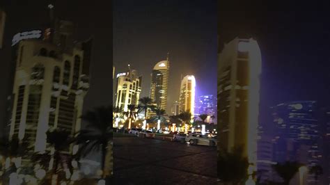 Corniche Night view | Doha Qatar - YouTube