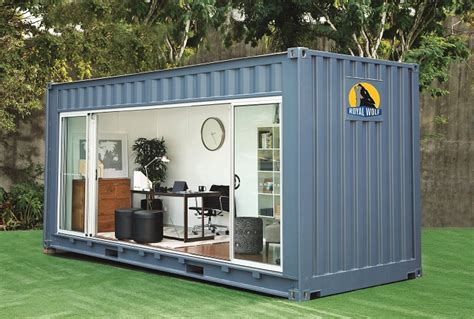 Best Prefab Modular Shipping Container Homes: 20 foot Shipping Container Outdoor Room by Royal Wolf