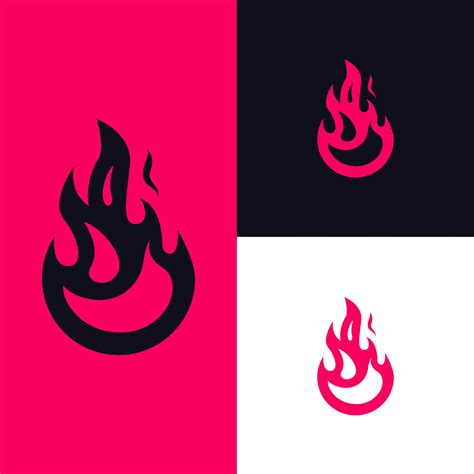 [Free Style] Flame Logo Exploration : r/logodesign