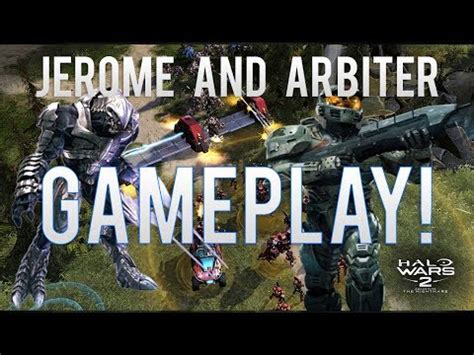 Halo Wars 2 - Awakening the Nightmare Jerome and Arbiter Gameplay! - YouTube