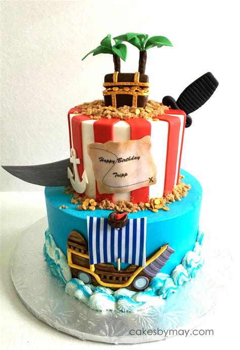 Pirate Birthday Cake - CakeCentral.com