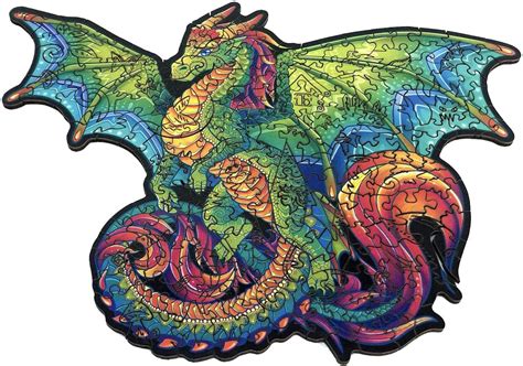 Animal-shaped wooden jigsaw puzzle - Unique Shape Jigsaw Pieces，Adult ...