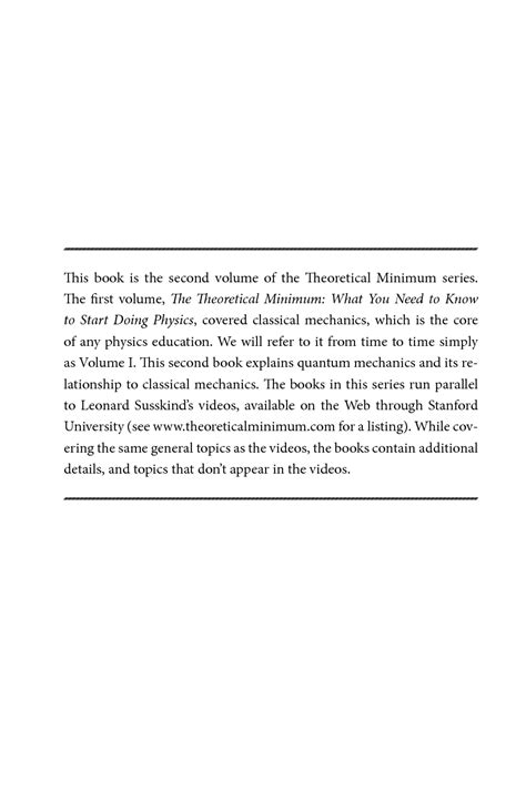 SOLUTION: Quantum mechanics the theoretical minimum leonard susskind and art - Studypool