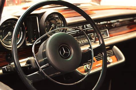 Mercedes Benz, Classic, classy, Interior, Car, Vintage, wood, HD wallpaper | Peakpx