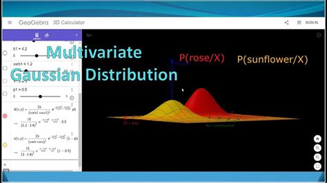 Multivariate Gaussian Distribution (3D Visualization) [E5] - YouTube