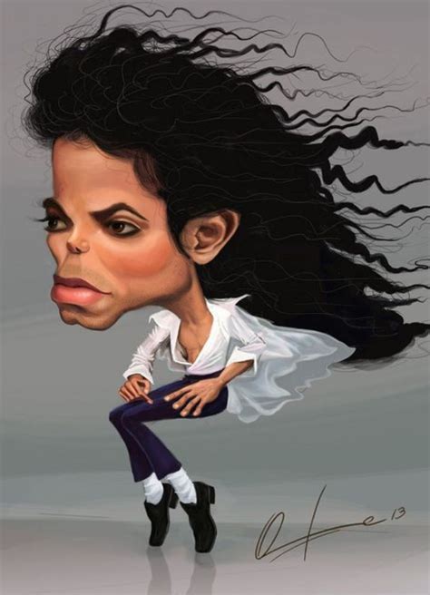 Michael Jackson | Caricatures, Ünlülerin karikatürleri, Karikatür