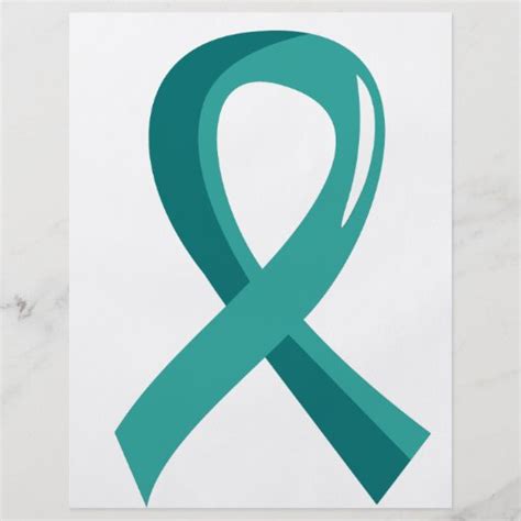 Cancer: Ovarian Cancer Ribbon