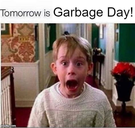 Garbage Day! - Imgflip