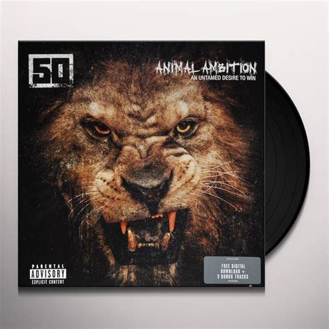 50 Cent ANIMAL AMBITION: AN UNTAMED DESIRE TO WIN Vinyl Record