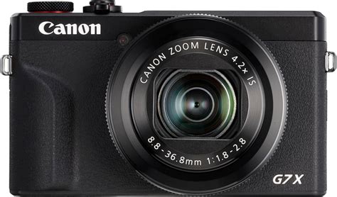 Canon PowerShot G7 X Mark III 20.1-Megapixel Digital Camera Black ...