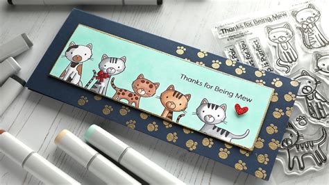 ALL THE KITTIES! My Favorite Things STAMPtember® collab stamps! – K Werner Design Blog