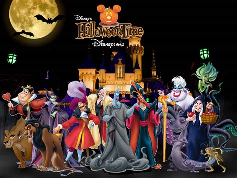 Download Disney Halloween Villains Wallpaper | Wallpapers.com