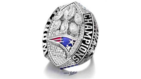 Here's No. 6! First look at New England Patriots' 6th Super Bowl ring