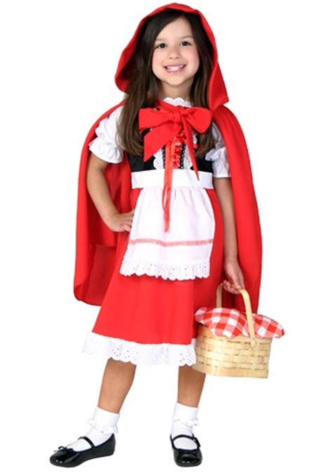 Toddler Little Red Riding Hood Costume - Girls Riding Hood Costumes