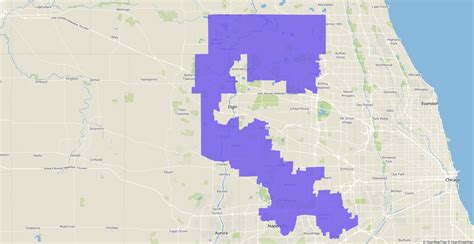 Illinois 6th Congressional District Map - Large World Map