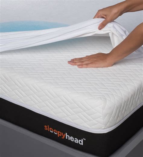 Buy Bamboo Terry (72 x 60) Waterproof Queen Size Mattress Protector by Sleepyhead Online - Queen ...