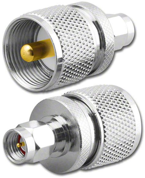 UHF Double Male Barrel Coaxial Adapter Connector - ARS-G514