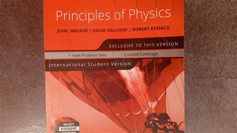 Principles of Physics by Resnick and halliday 10ed full review - YouTube