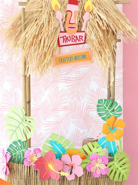 Easy DIY Tiki Bar - Damask Love