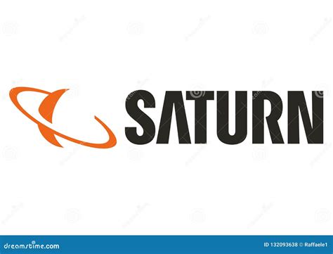 Saturn Logo editorial stock photo. Illustration of operating - 132093638