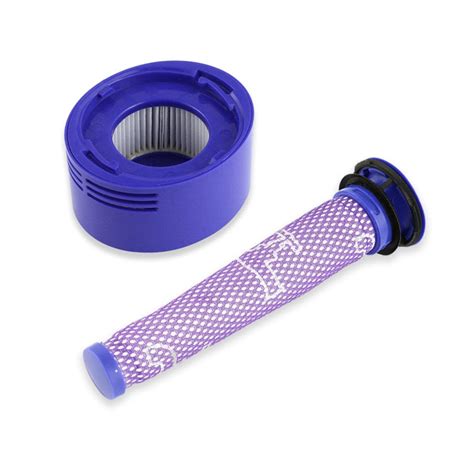 SM Crucial Replacement for Dyson V8 Pre Filter D902+ HEPA Post Filter D901 Compatible Dyson V7 ...