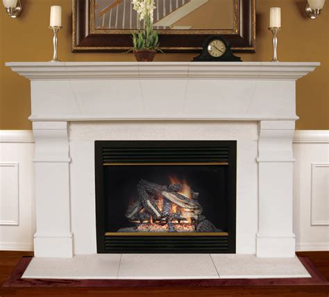 Americast Architectural Stone Roosevelt Fireplace Mantel Surround & Reviews | Wayfair