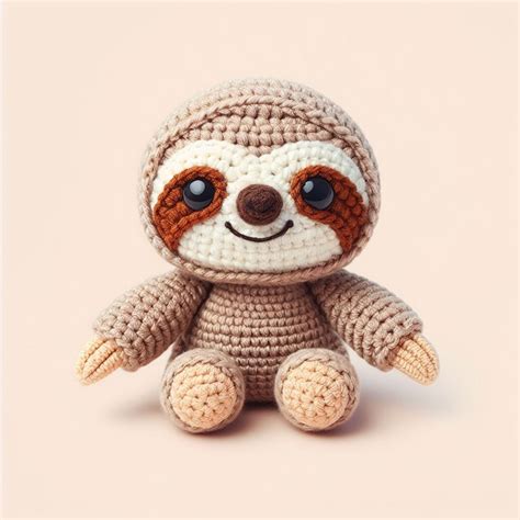 Crochet Sloth Amigurumi Idea - The Amigurumi