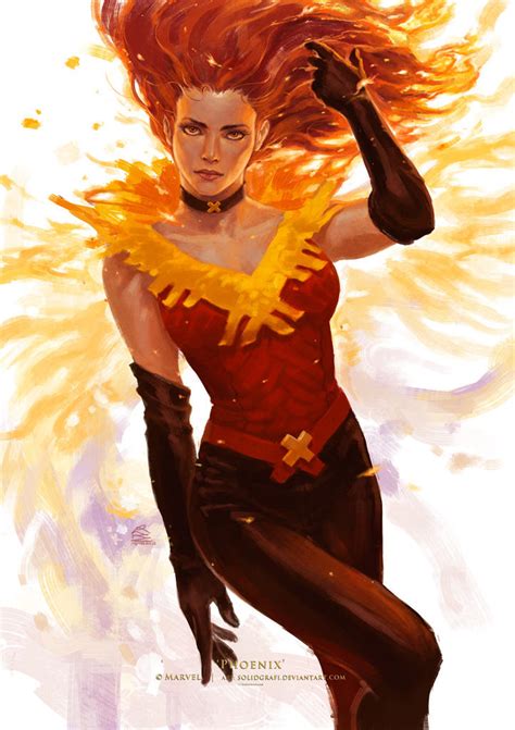 Lady Phoenix by solidgrafi on DeviantArt