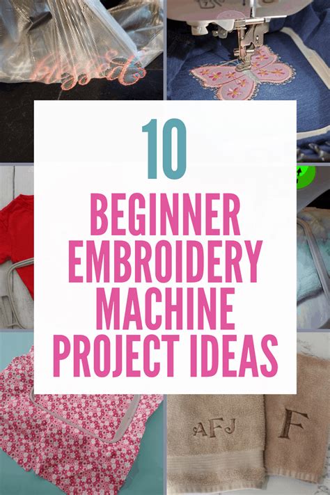 10 Machine Embroidery Projects (Ideas For Beginners)