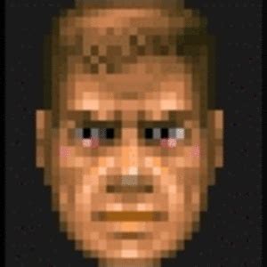 Bethesda, please make classic doomguy face as a steam animated avatar ...