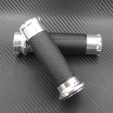 1"25mm Handlebar Hand Grips Fit For Harley Sportster Touring Dyna ...