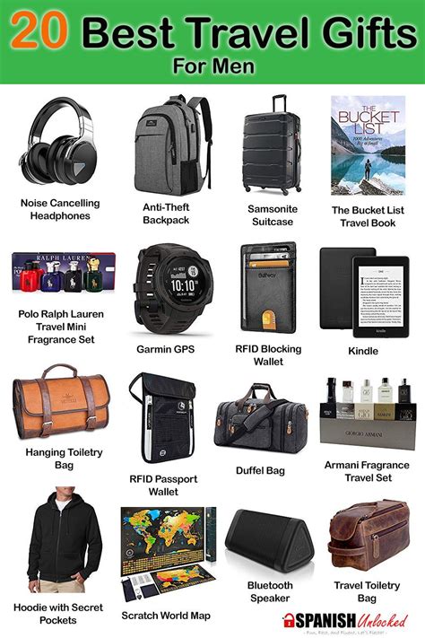 20 Best Travel Gifts for Men Who Travel | Best travel gifts, Travel gifts, Unique travel gifts