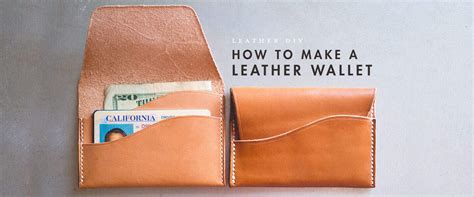 Leather Wallet Diy