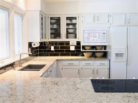 White Granite Kitchen Countertops: Pictures & Ideas From HGTV | HGTV