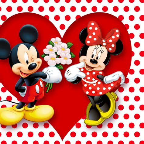 Free download Kostenloses Mickey And Minnie Mouse Wallpaper fr iPad 3 [2048x2048] for your ...