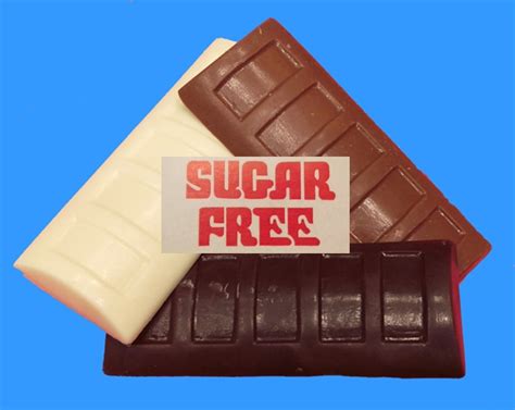 Sugar free Chocolate Bars (homemade) sold by the pair | The Candy Lady