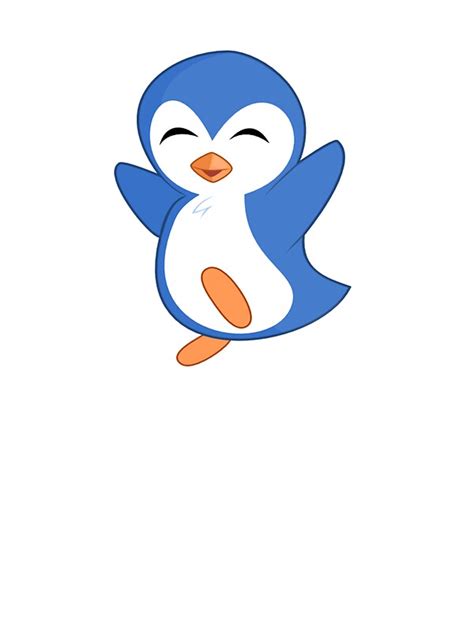 "Happy Feet Dancing Penguin" Stickers by HomeTimeArt | Redbubble